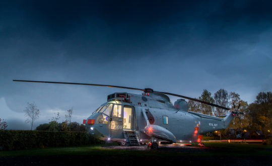 Helicopter Glamping - Glamping.nl