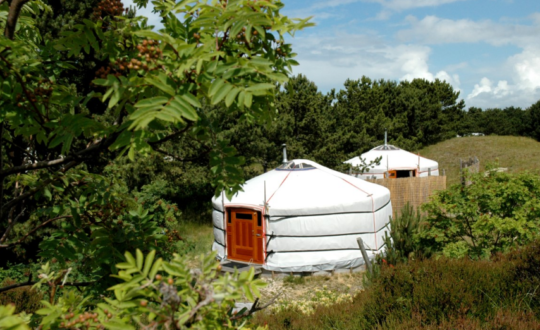 Texel Yurts, het beste van twee werelden