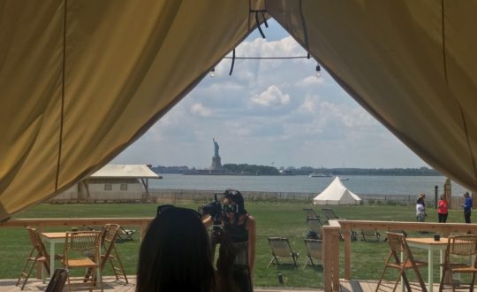 Glamping op Governors Island in New York!