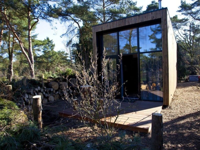 Huuraccommodatie tiny house - DroomParken, glamping.nl