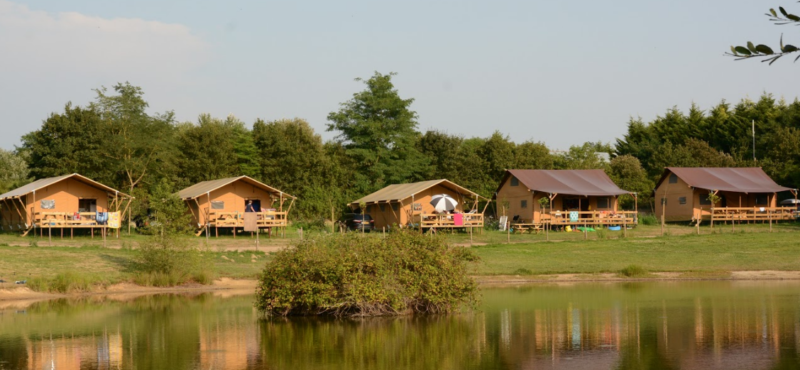 Luxe lodgetenten op la Guyonnière