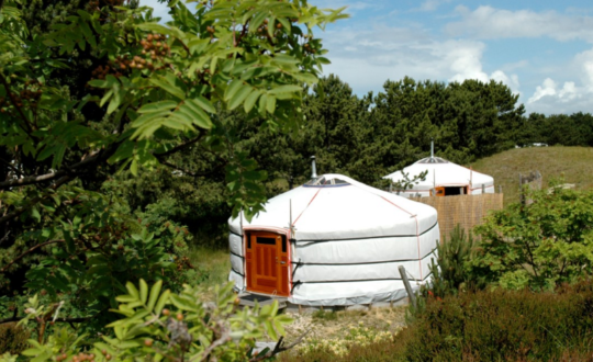 Bijzonder en sfeervol overnachten bij Texel Yurts