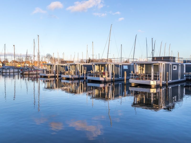 Marina Parcs Jachthaven Naarden woonboot in Nederland via Glamping.nl