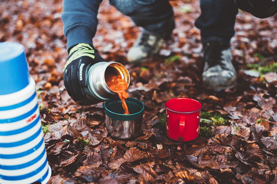 Glampen in de herfst 