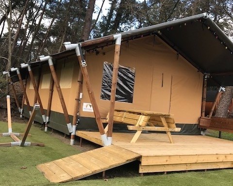 Glampen bij Costa Kabrita