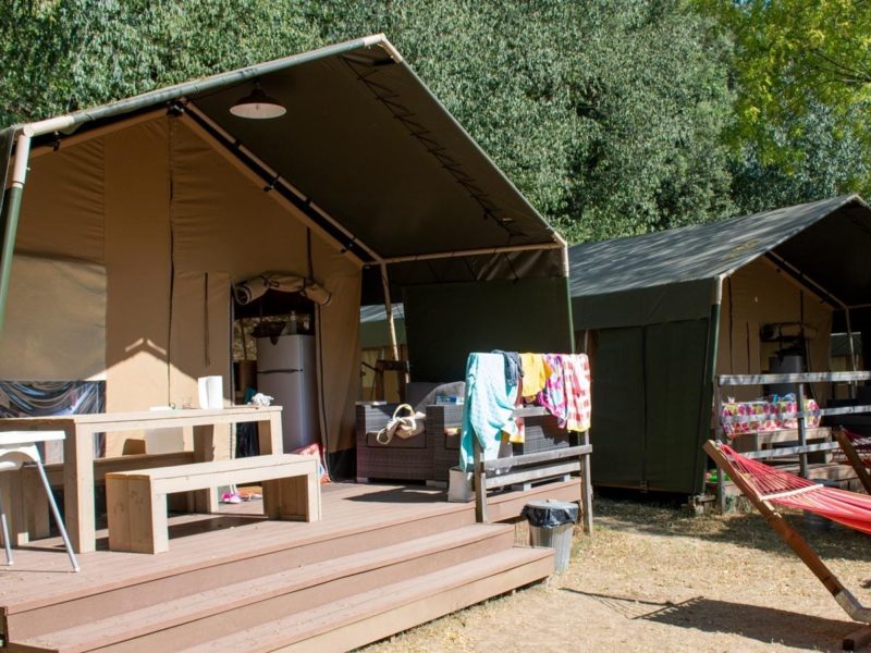 Glampen op La Garenne