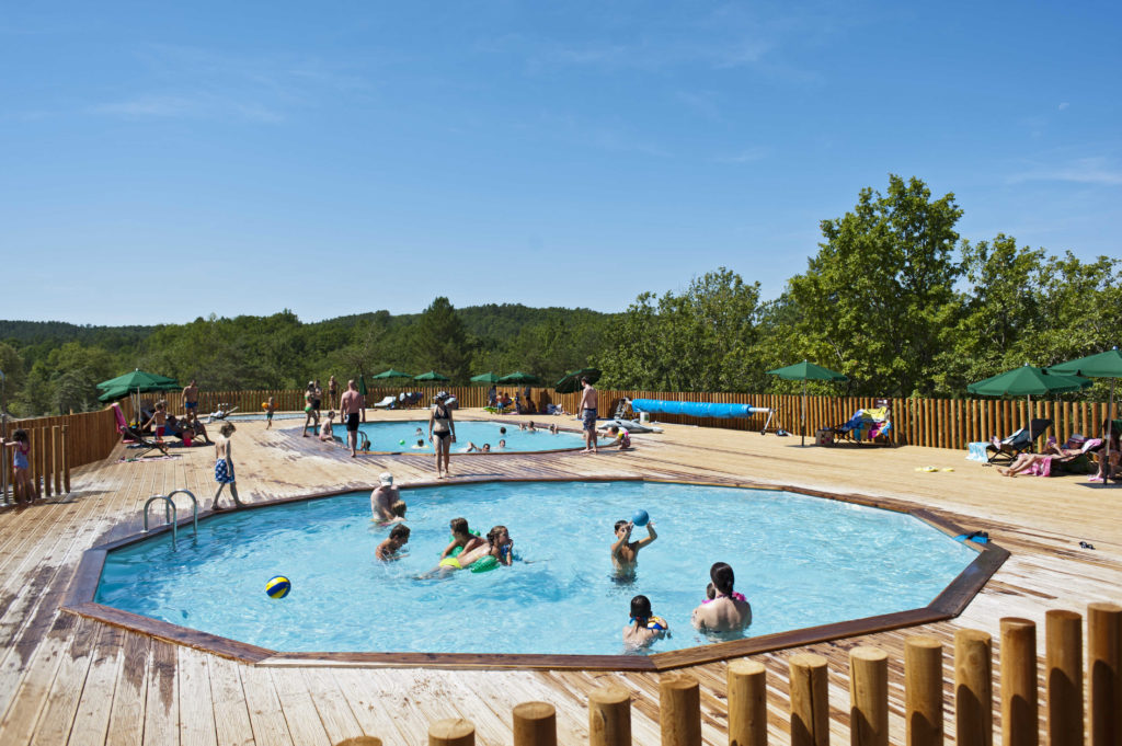 Foto van zwembad van Huttopia Sud Ardèche