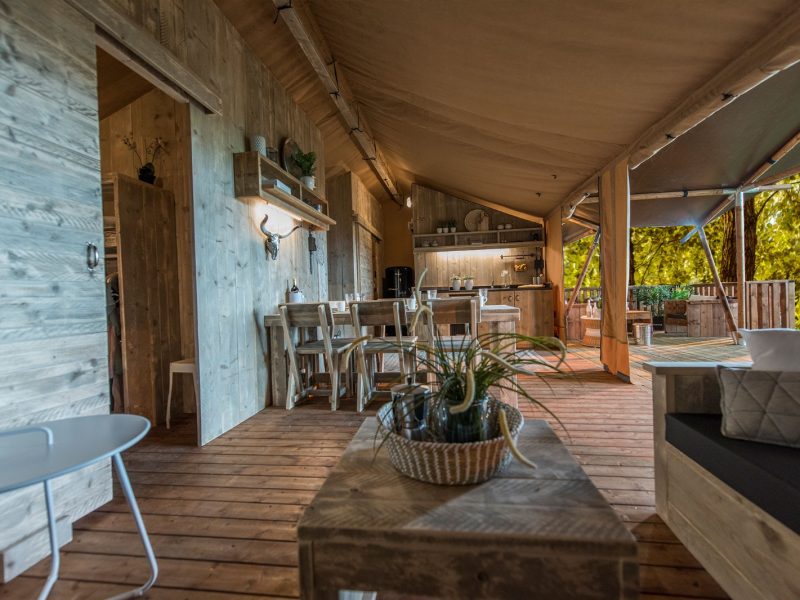 Glampingtent Ruysbos winter glamping - Deze glampingaccommodaties houden je warm tijdens de winterdagen