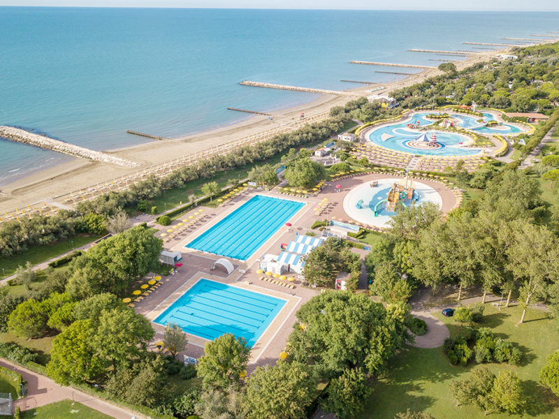 Vakantie naar de zon, glamping aan zee. Pra' delle Torri Italië