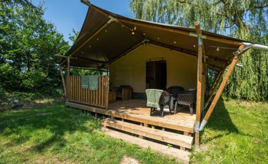 Minicamping De Toerist via Vodatent - Glamping.nl