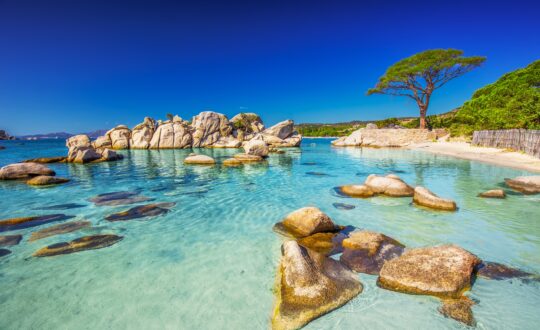 Glamping aan de Franse kust op Corsica